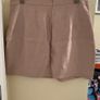 H&M Blush Pink with Shimmer Linen Skirt Image 2
