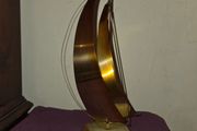 Vintage DeMott Copper and Brass Sailboat Sculpture - Artist signed