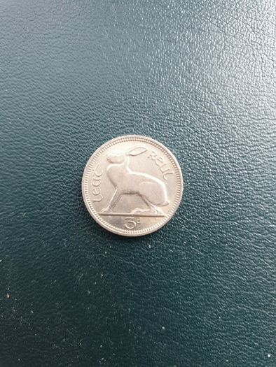 1963 Irish Threepence