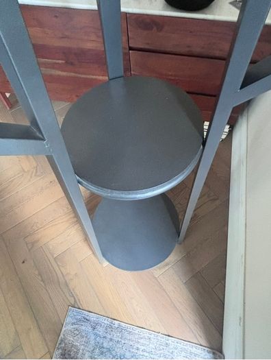 Coat Rack- Contemporary Dark Grey- good condition