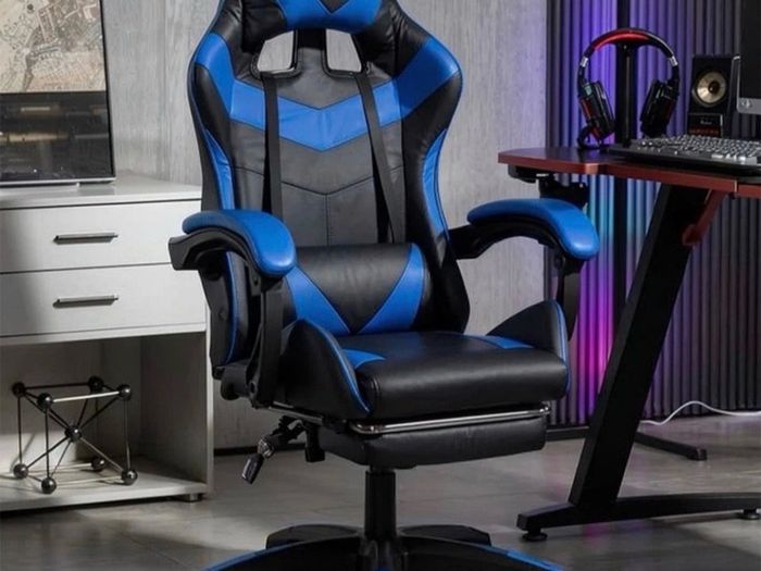 New Gaming Chair Office Reclining Chair with Footrest