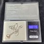 Sterling Silver 925 Ball Drop Pendant Necklace - Italian Box Chain 56cm - 6.63g Image 6