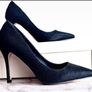 Sparkly Black Stiletto Heels - Size UK 5 (Atmosphere) Image 6