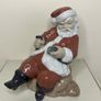 NAO Lladro - Too Many Mince Pies Santa - Rare Christmas Porcelain Figure - In Box Image 2