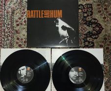 U2: Rattle And Hum 2 x LP Irish pressing
