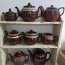 Lovely Newish Version of the Brown Betty Style Teapot, Hexagonal in Shape, Un-Marked on the Base, Holds One Litre/ 1.75 Pints Image 10