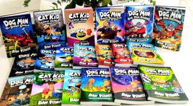 DOGMAN and CATKID book full collection (19books)