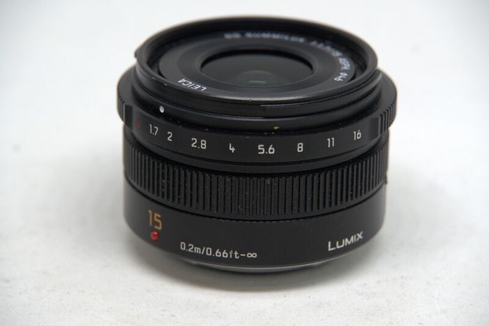 Panasonic H-X015 Leica DG Summilux 15mm f1.7 ASPH Lens