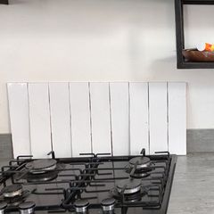 Full box of tiles white long metro style