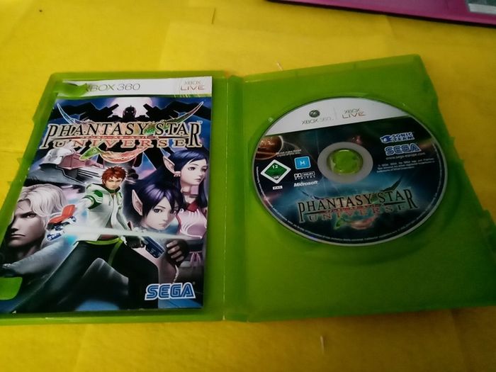 Phantasy Star Universe Xbox 360 Games Original