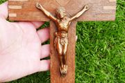 Antique Crucifix Wall Cross