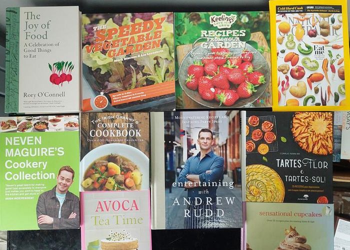 16 Irish & International Cookbooks Bundle - Avoca, Gordon Ramsay, Neven & More