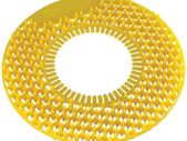 Vectair V-Screen Halo Urinal Screen Mango