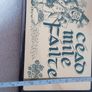 A vintage decorative wall plaque featuring a traditional Irish greeting. Image 5