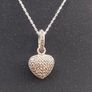 New and boxed Sterling Silver Swarovski Marcasite pendant set Image 6