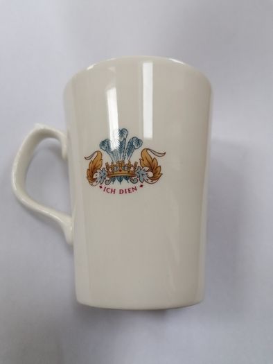 Porcelain Charles and Diana wedding mug