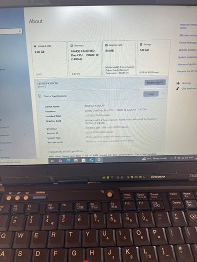 Lenovo Thinkpad T400