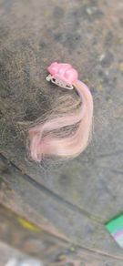 Vintage Rabbit Lady Lovely Locks Pixietails Pink Bunny Pink Hair Pixie Tail Clip