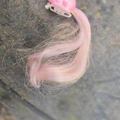 Vintage Rabbit Lady Lovely Locks Pixietails Pink Bunny Pink Hair Pixie Tail Clip