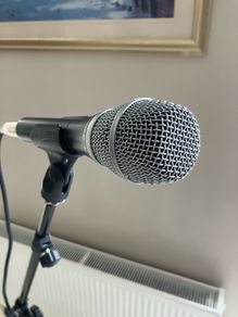 Shure SM86 with Stand and XLR cable