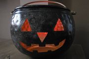 Halloween large bucket decor