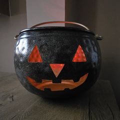 Halloween large bucket decor