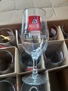 madri pint glasses new plus a madri beer runner