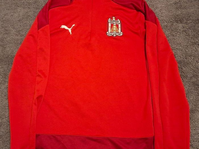 Oldbury Football Club Official Puma Football Jersey (Adult Medium) FREE POST