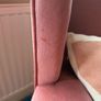 Vintage pink velvet arm chair (free if can be collected) Image 2