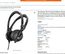 Sennheiser HD 25