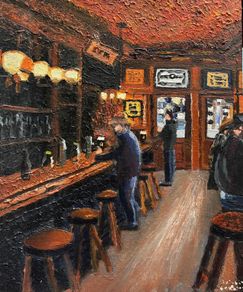 Indiana Jones bar pub interior scene 2