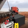 Car Jack Hydraulic Pump 12V DC Single Acting 10 Quart Dump Trailer Power Unit Remote Control Crane Truck Car Lift Motor Image 4