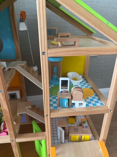 Hape doll house