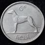 Ireland - 1928 - 6 Pence - Wolfhound - KM.5 - [794] Image 2