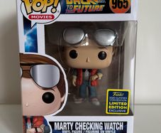 Funko Pop! Back to the Future Marty Checking Watch Limited Edition #965