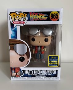 Funko Pop! Back to the Future Marty Checking Watch Limited Edition #965