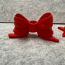 Bow candle Holder - Christmas Image 2