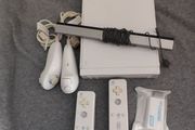 Wii set with HDMI adapter