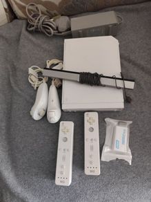Wii set with HDMI adapter