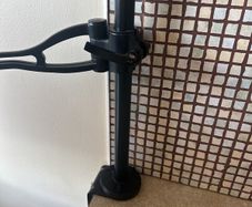 Fellowes Premium Monitor Arm and HP 24 Monitor