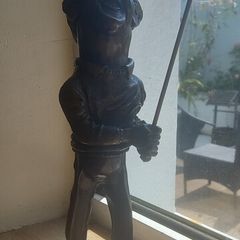 Golfer Caricature Bronze Sculpture by Irish Sculptor Stephen Dee