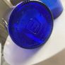 Two Vintage Cobalt Blue Bottles Image 3