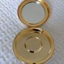 Vintage Coty 75th Anniversary L'Aimant Gold Plated Powder Compact Image 3