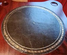 Unique Victorian Games Table. C. 1840s.