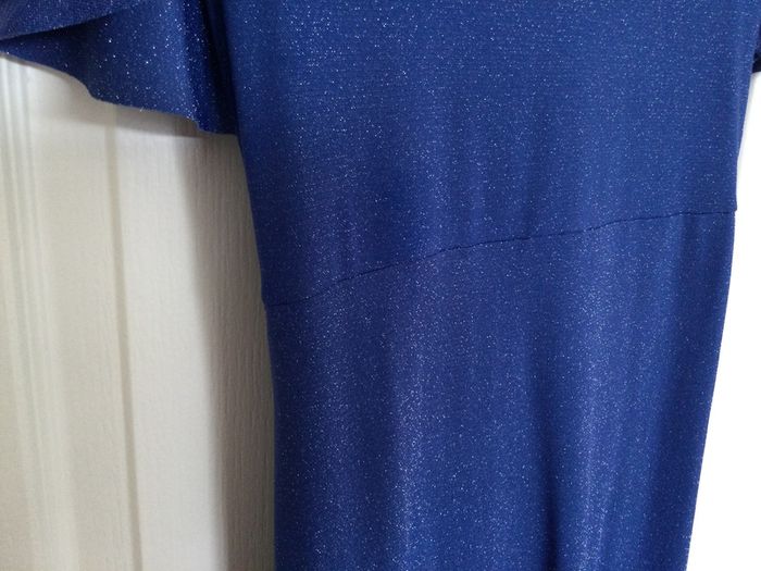 Dress royal blue glitter size L