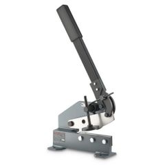 Sheet Metal Shear, 155 mm Manual Hand Plate Shear, Heavy Duty Mounting Type Sheet Cutter with Solid Steel Frame, High Precision, Extended Handle