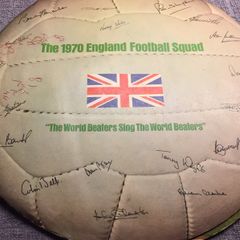 Vintage England Football Squad Vinyl Album