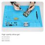 Magnetic Heat Insulation Silicone Pad Desk Mat Maintenance Platform 45x30cm Image 2
