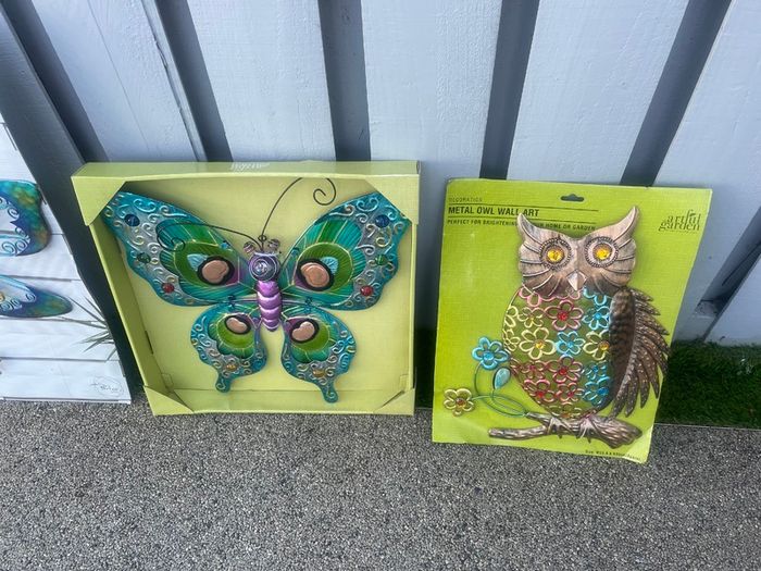 Gecko Garden Wall Art (new)