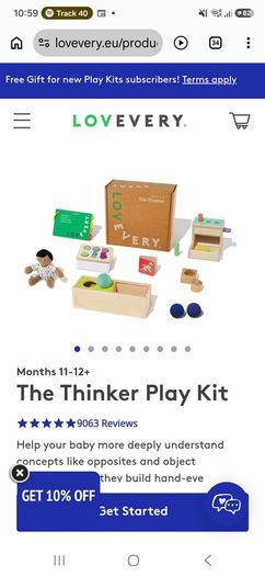 Lovevery The Thinker Play Guide 11-12 Months